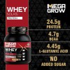 Megagrow BCAA Advance Supplement Powder Green Apple Flavored