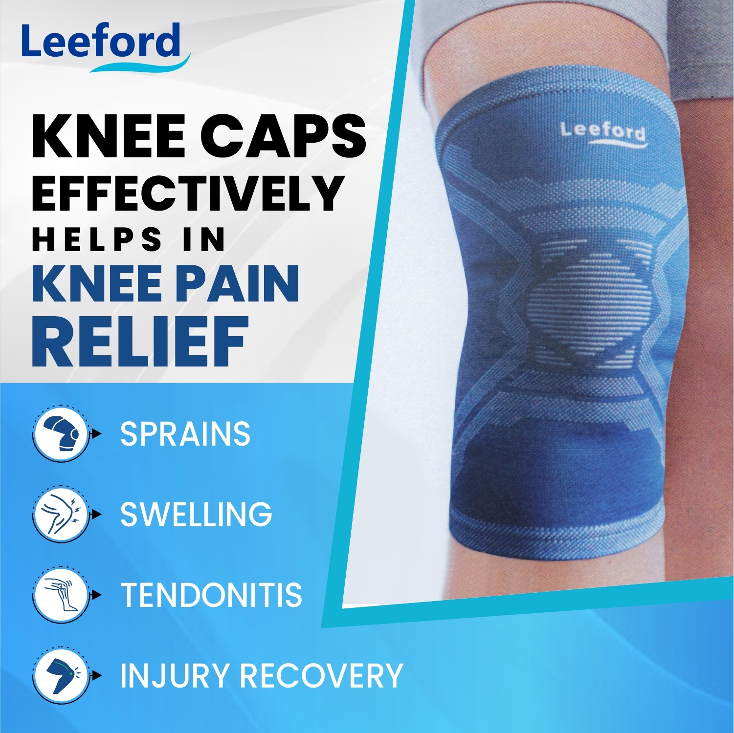 Leeford Soft Designer Knee Cap All Benefits