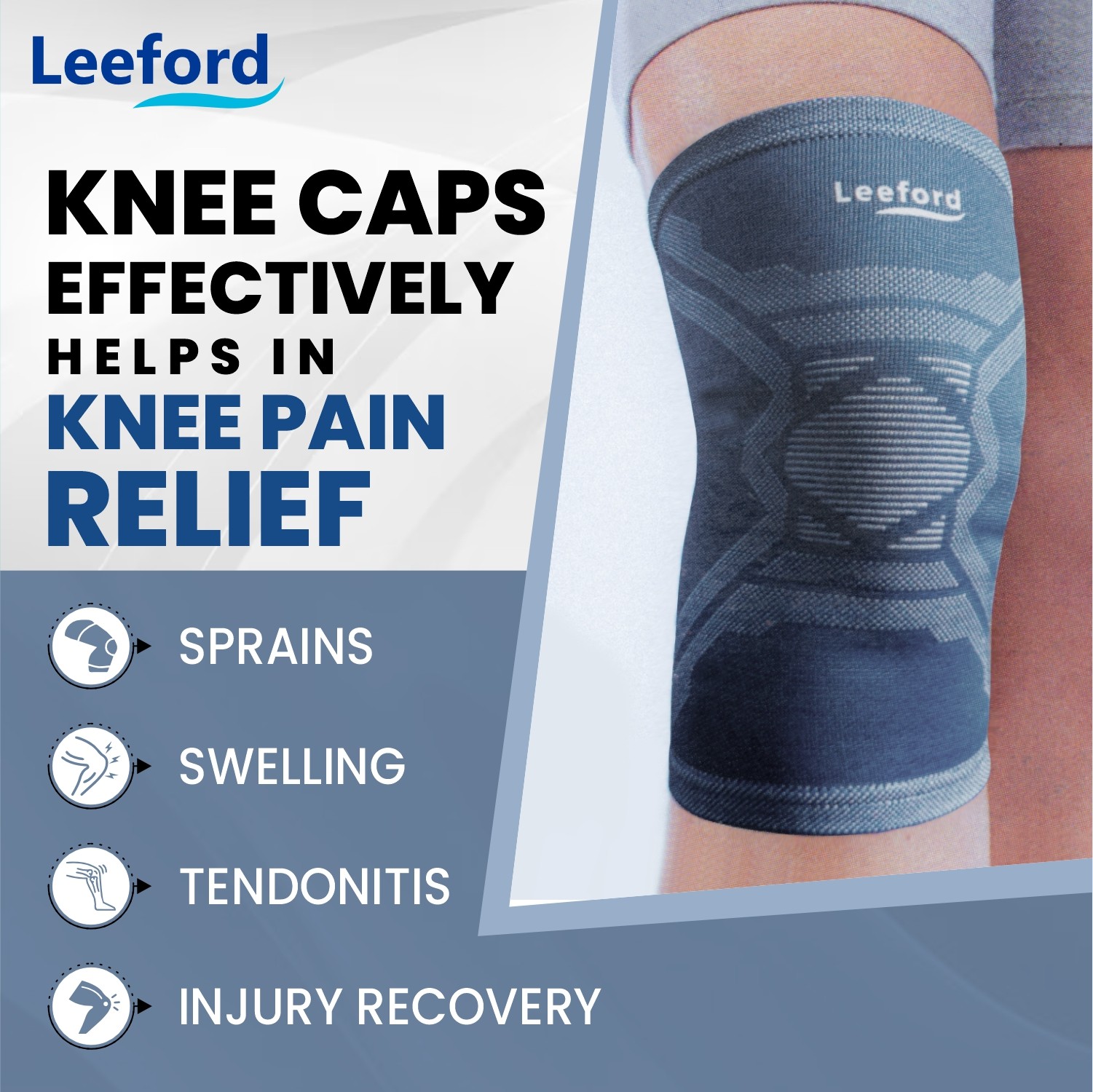 Leeford Soft Designer Knee Cap Benefits