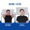 cervical pillow before and afetr use comparison