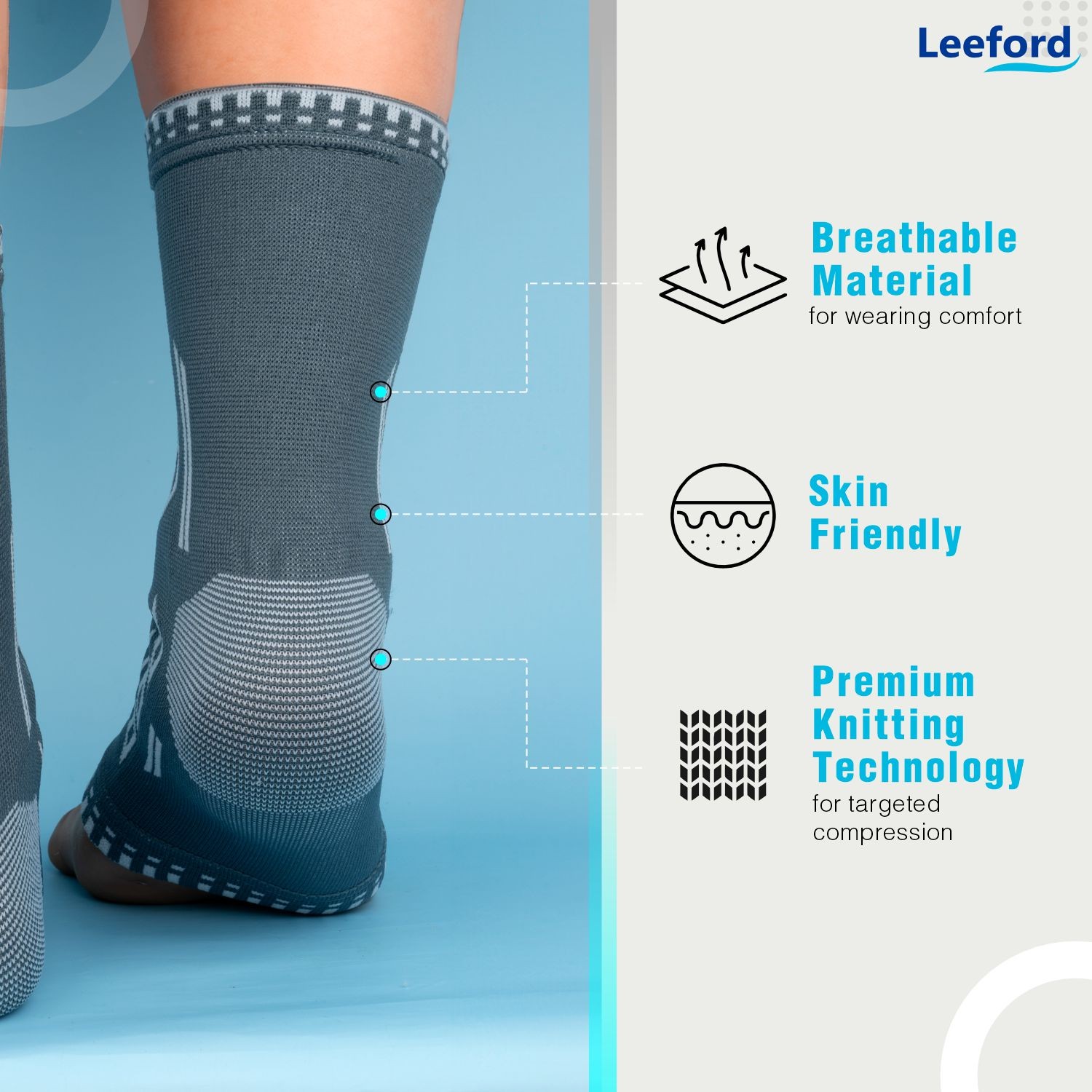 Leeford Ankle Support Designer for Pain Relief  All Benefits