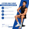 ankle support provides firm compression n joint stability reduce pain swelling n stiffness