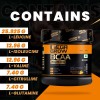 Megagrow BCAA Advance Supplement Powder Orange Flavor All Ingredients