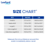 Leeford Abdominal Belt measurement size chart guide