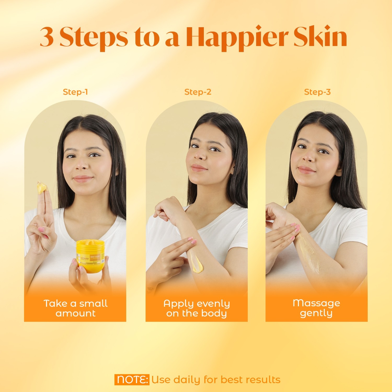 Eloway Mango Body Yogurt how to use