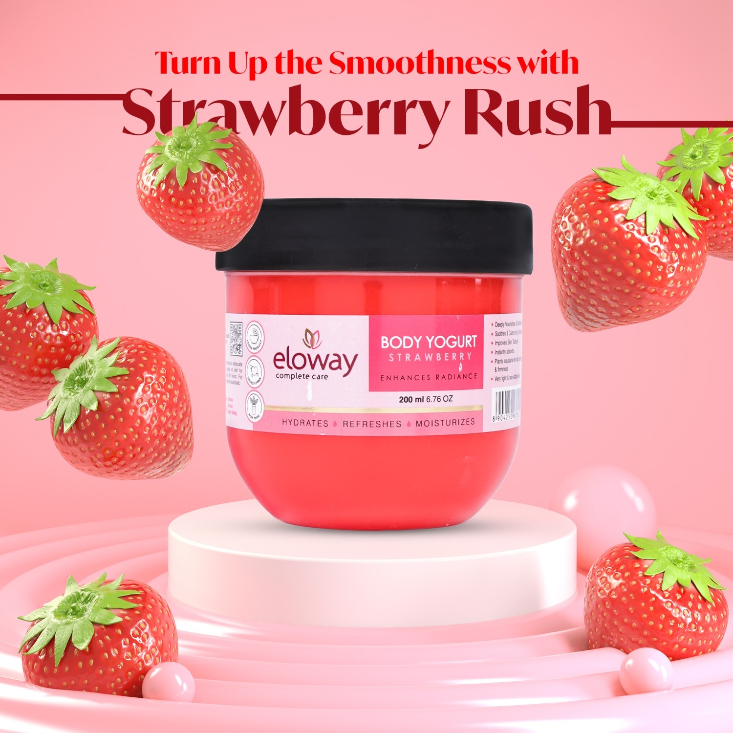 Eloway Body Yogurt Strawberry richness