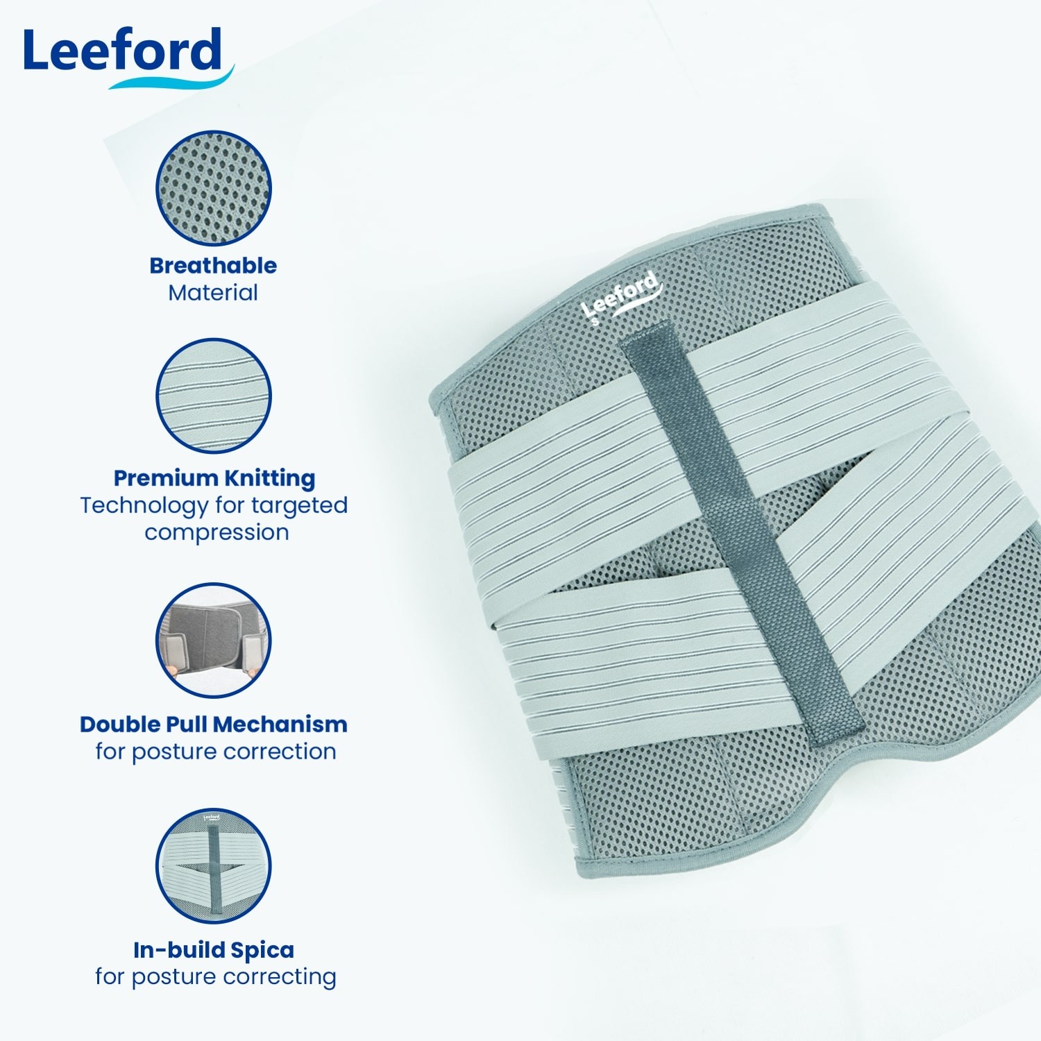 Leeford Contoured Lumbo Sacral Belt all key features