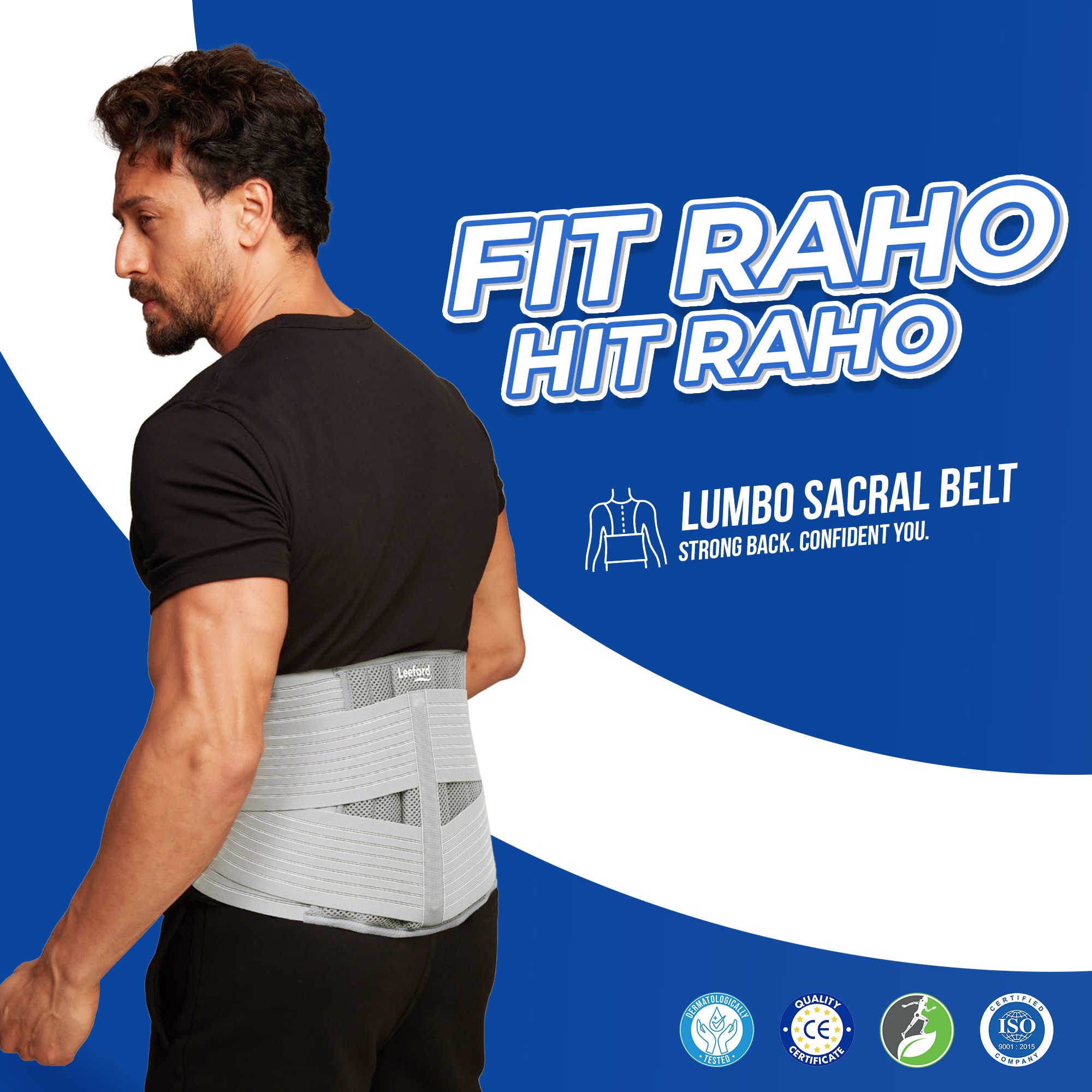 lumbo sacral belt provides strong back n confident you