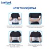 Leeford Contoured Lumbo Sacral Belt how to wear giude