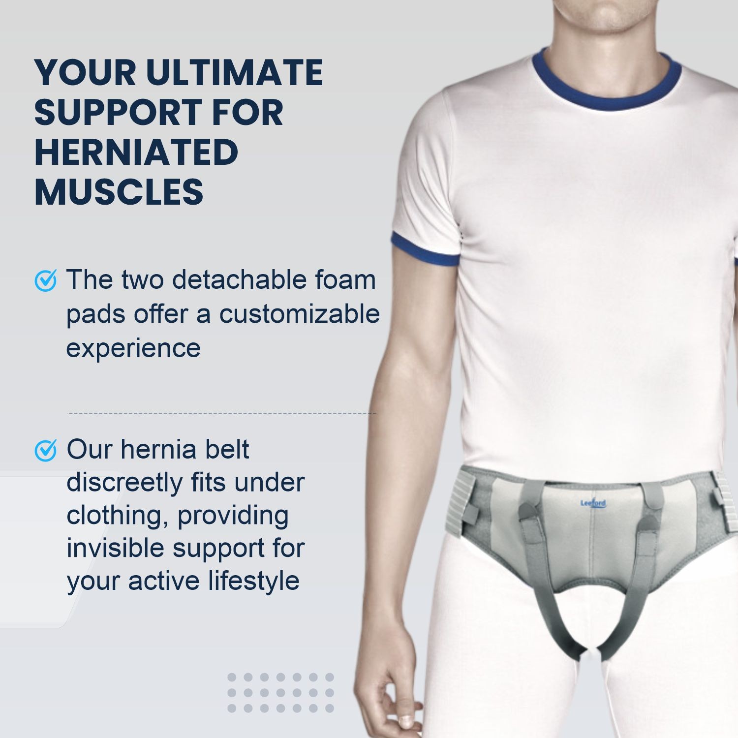 Leeford Hernia Belt key features