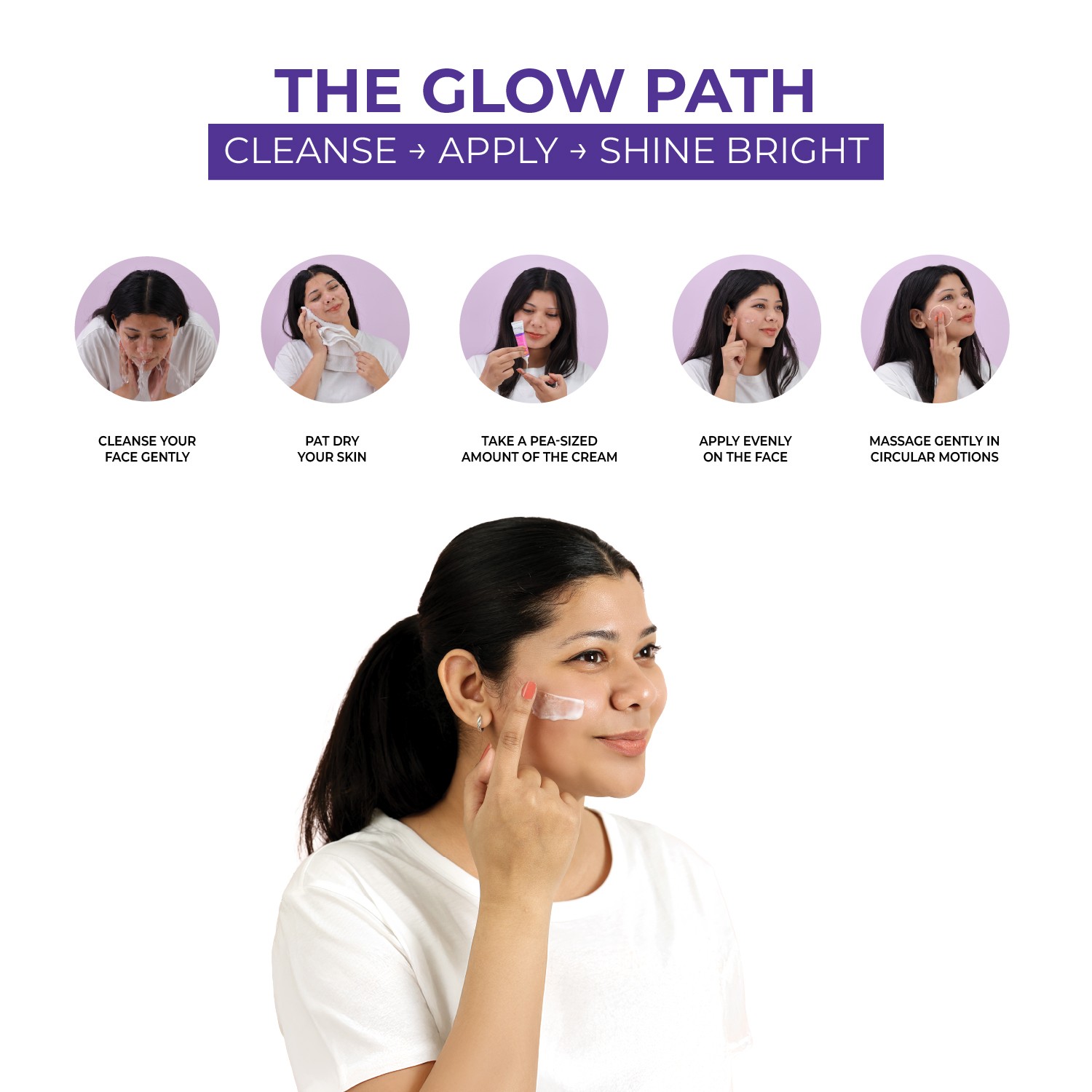 Melagrace Prime Brightening Cream how to use guide