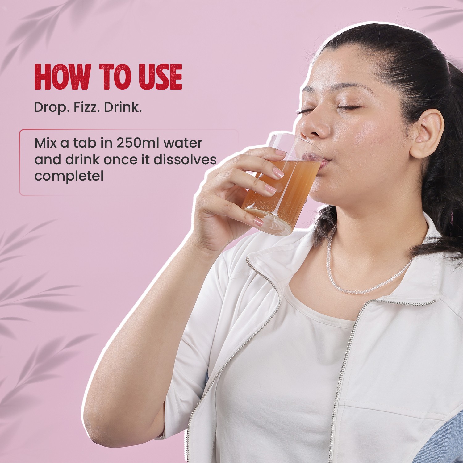 Geofit Apple Cider Vinegar Effervescent how to use