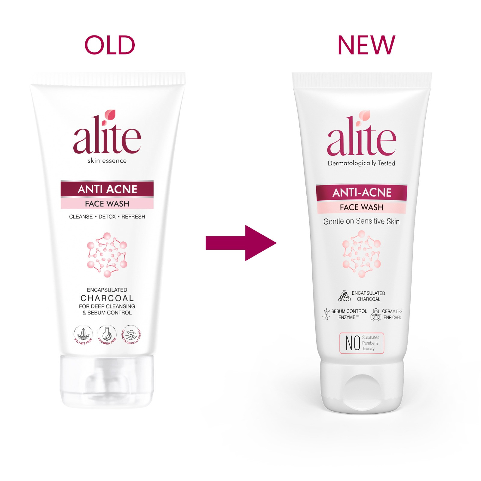 Acnetoin Anti-Acne Facewash 70g - Charcoal Wash for Pimple Relief Skin