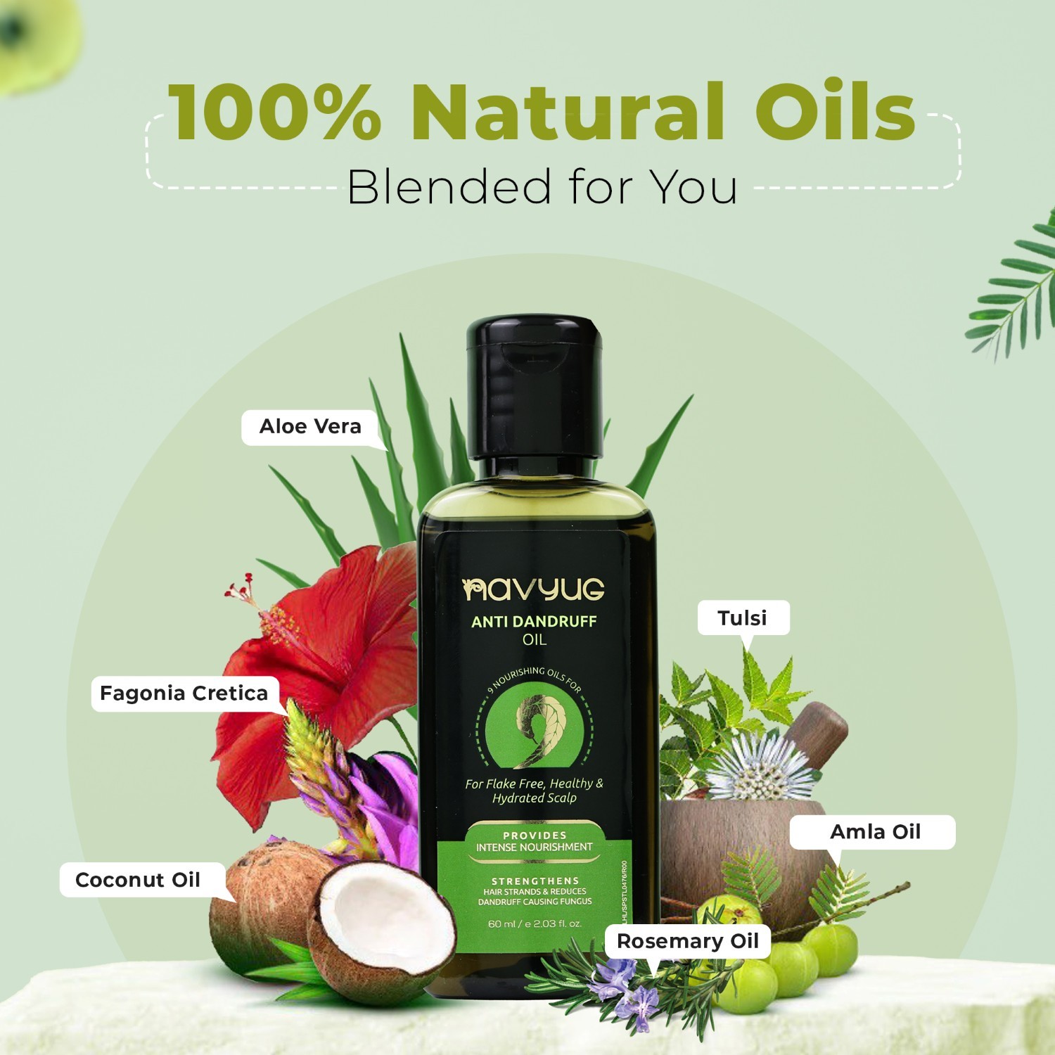 Navyug Anti-Dandruff Hair Oil ingredients