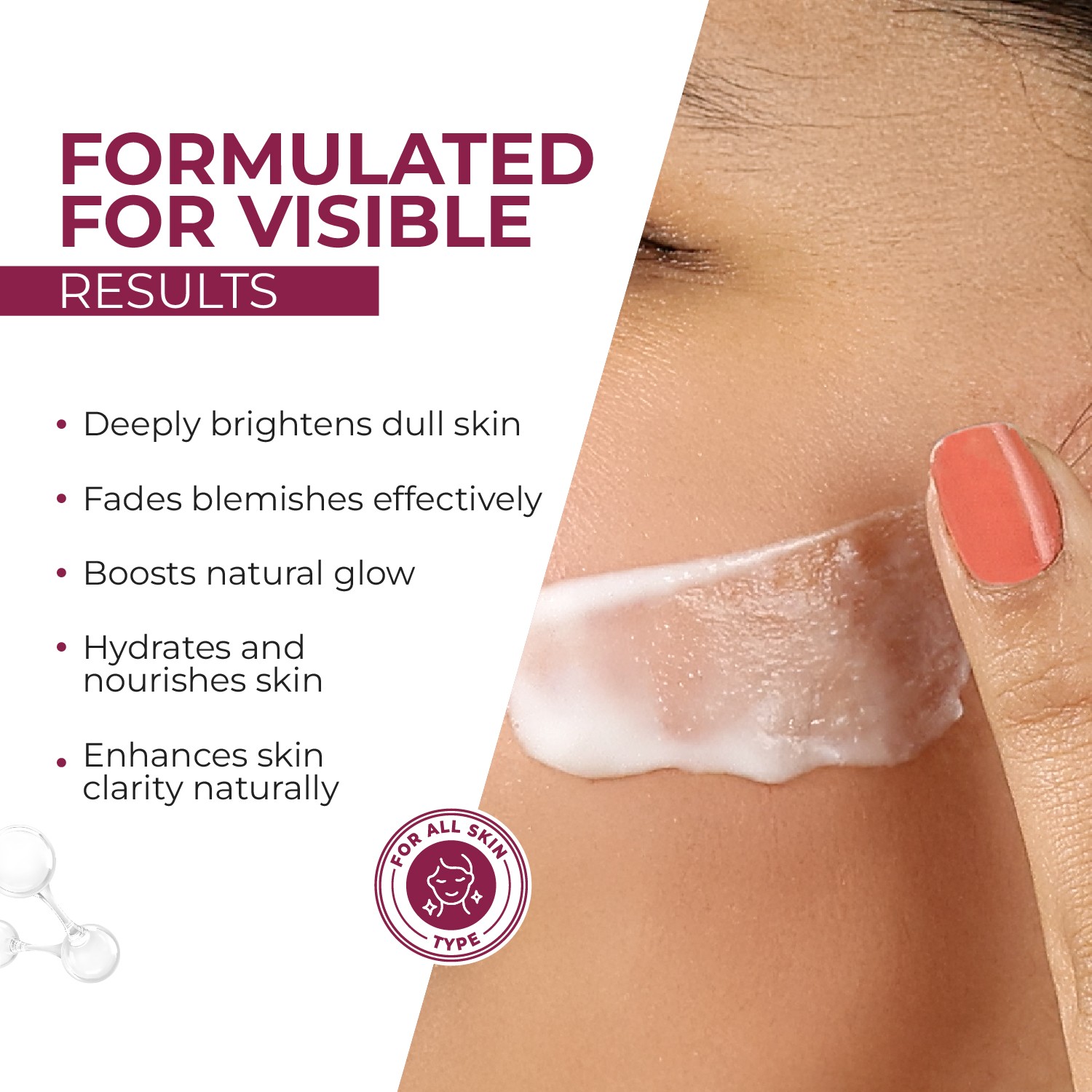 Melagrace Brightening Cream formulation