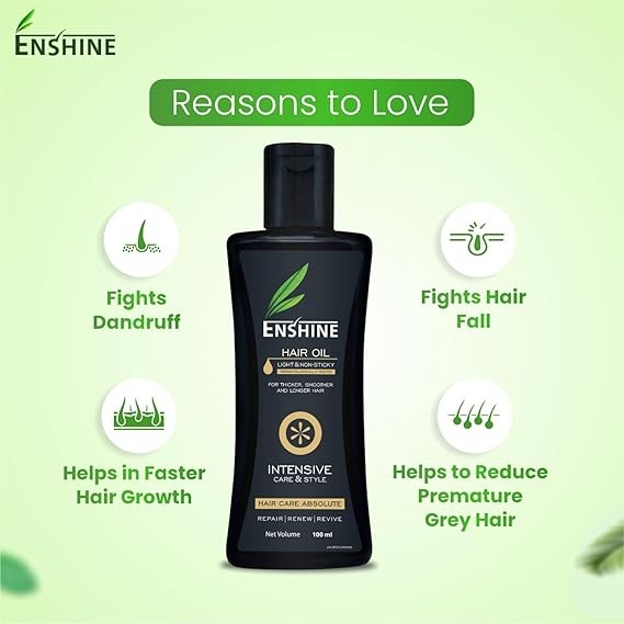 Enshine Hair Care Hair Serum Combo key benefits