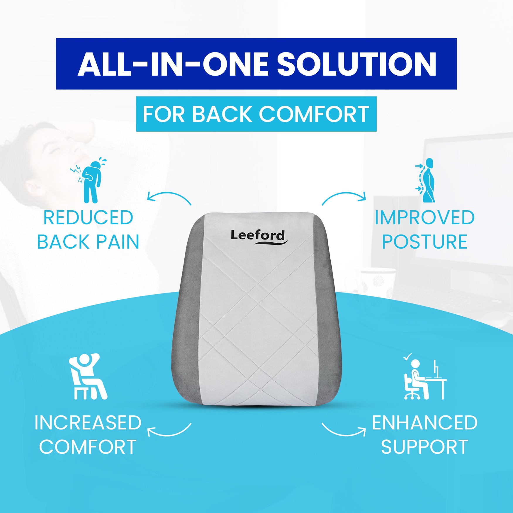 leeford back rest support all features