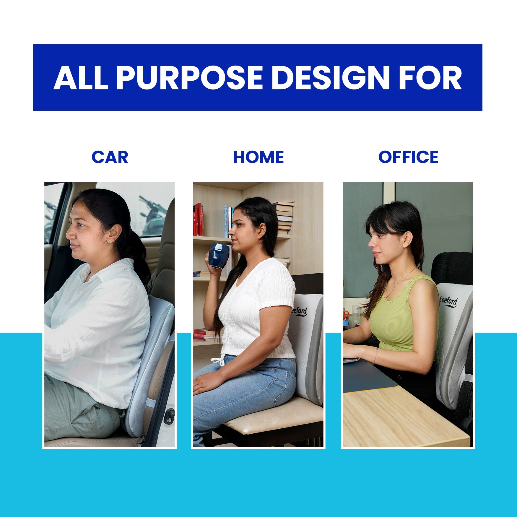 leeford back rest support different use purposes