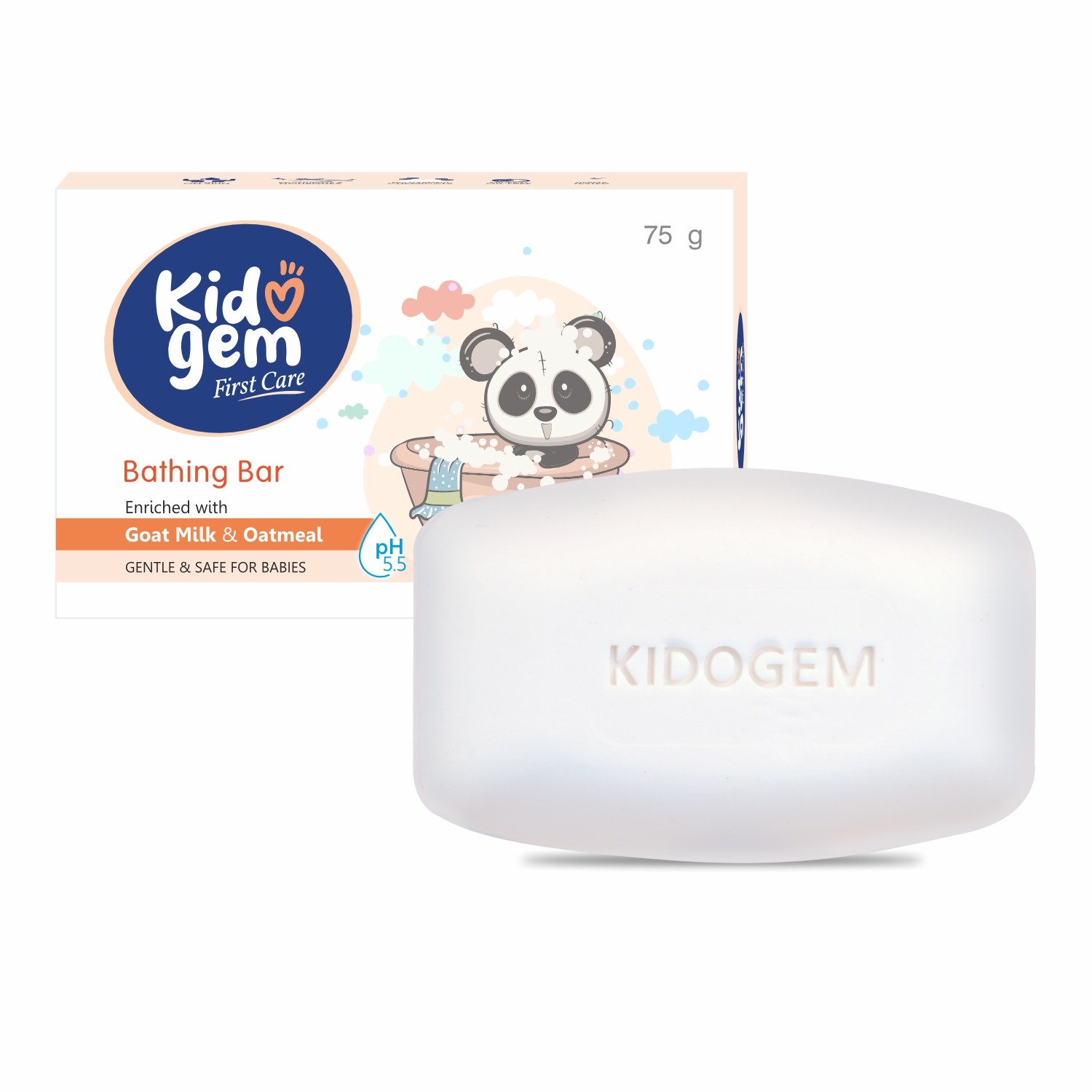 Kidogem Bathing Bar Soap for Kids