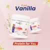 Megaslim protein powder pure vanilla flavour