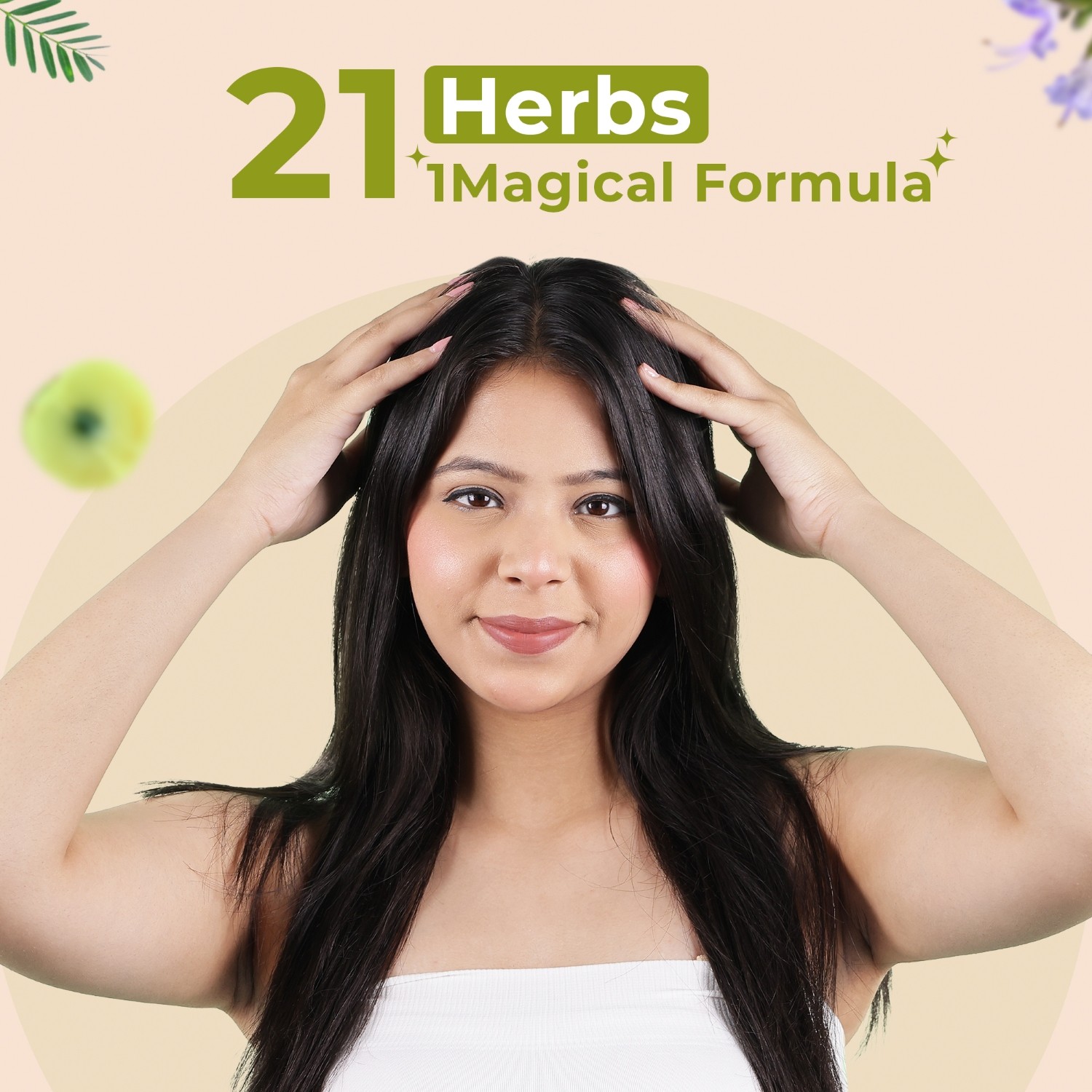 Navyug Ayurvedic Hair Oil enriched with 21 ayurvedic herbs