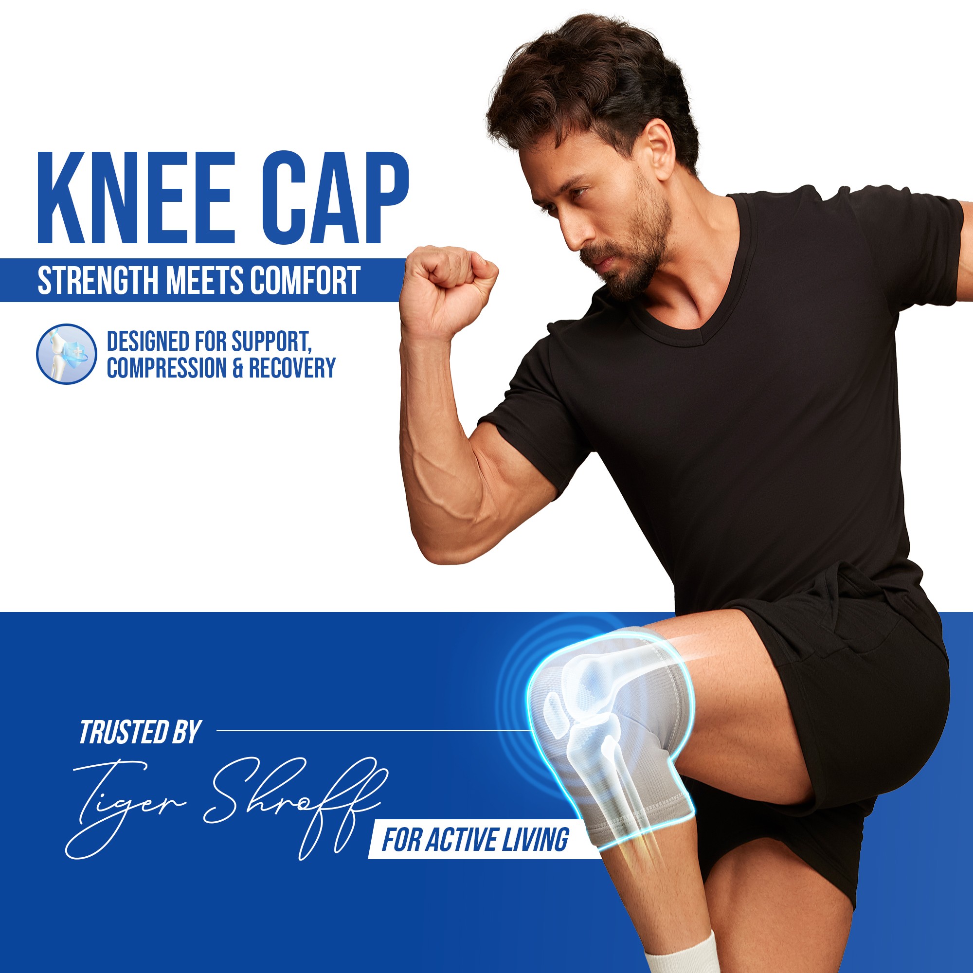 knee cap for pain relief is designed for support compression n recovery