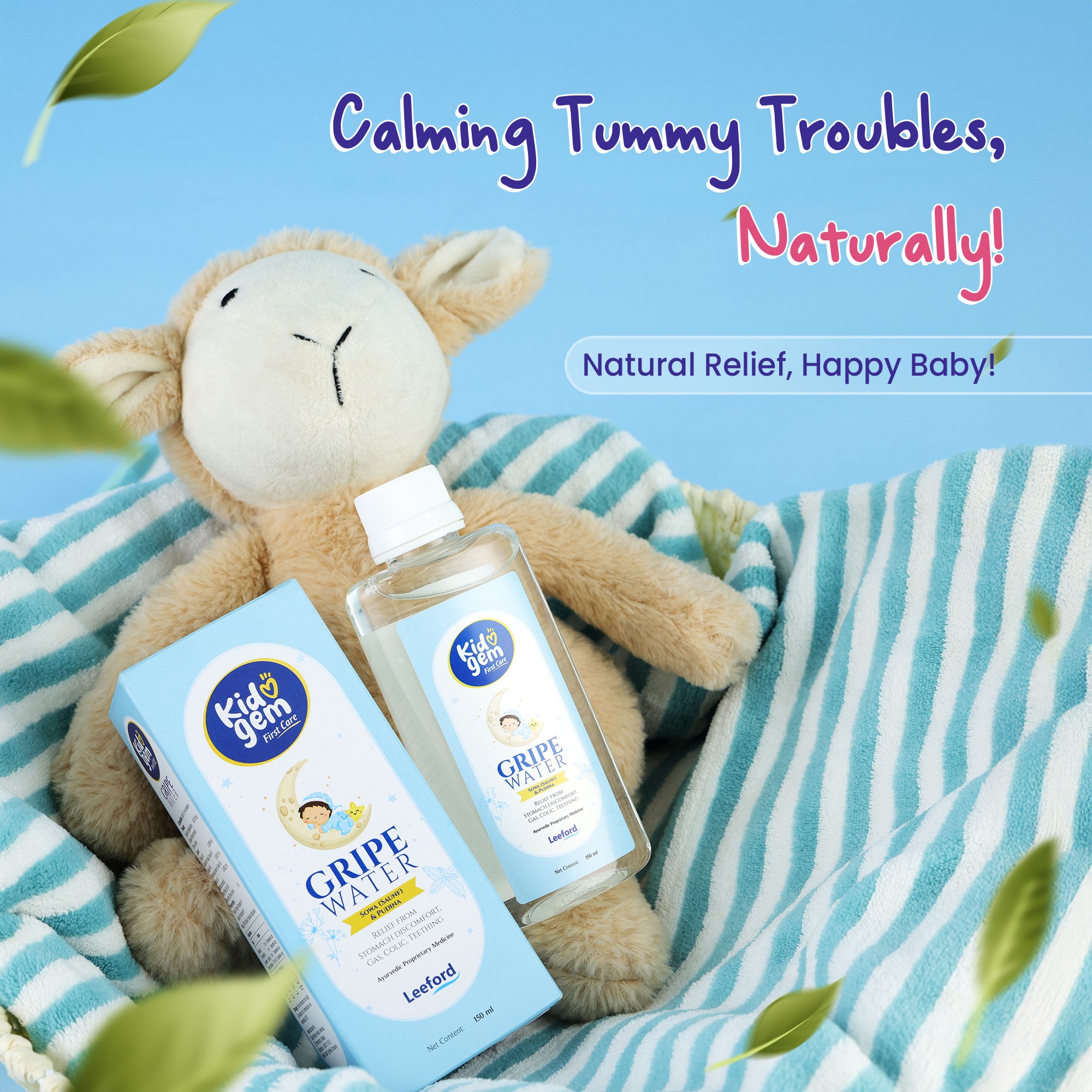 Kidogem Gripe Water natural relief