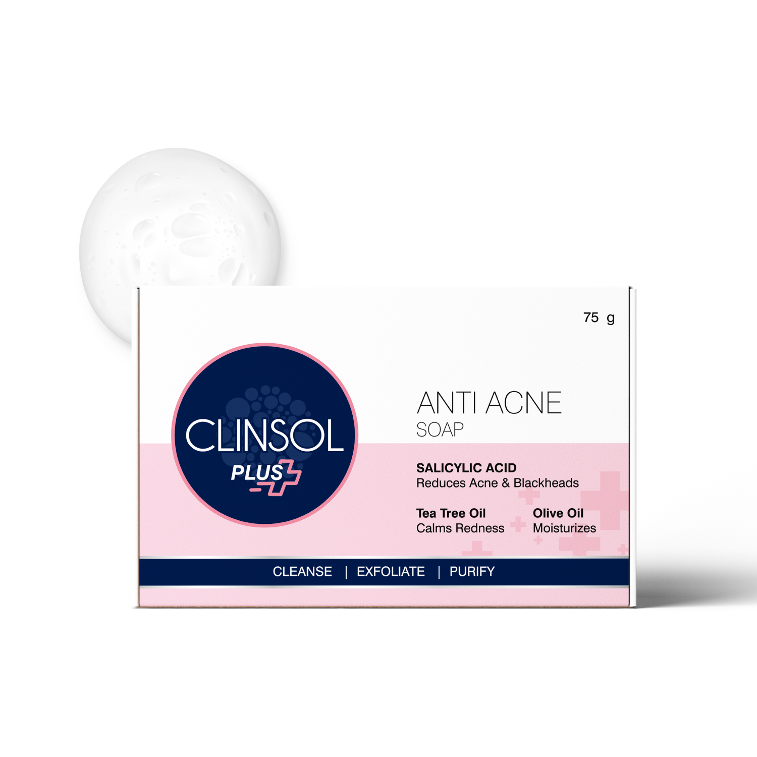 Clinsol plus ati acne soap
