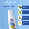 Lice clear shampoo with natural ingredients neem tulsi sitaphal oil