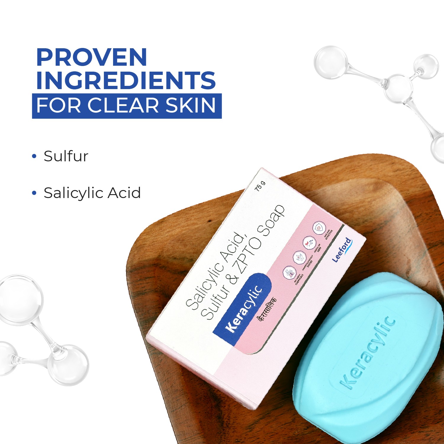 Keracylic Soap key ingredients