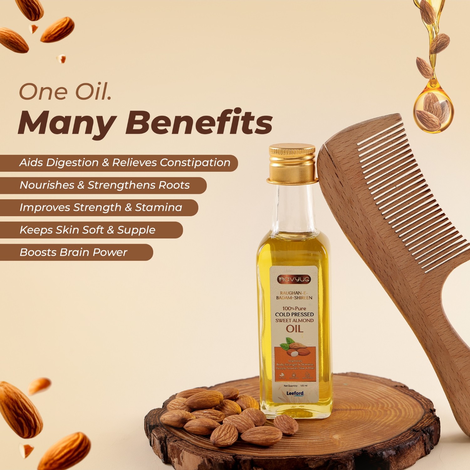 Navyug Almond Oil many benefits