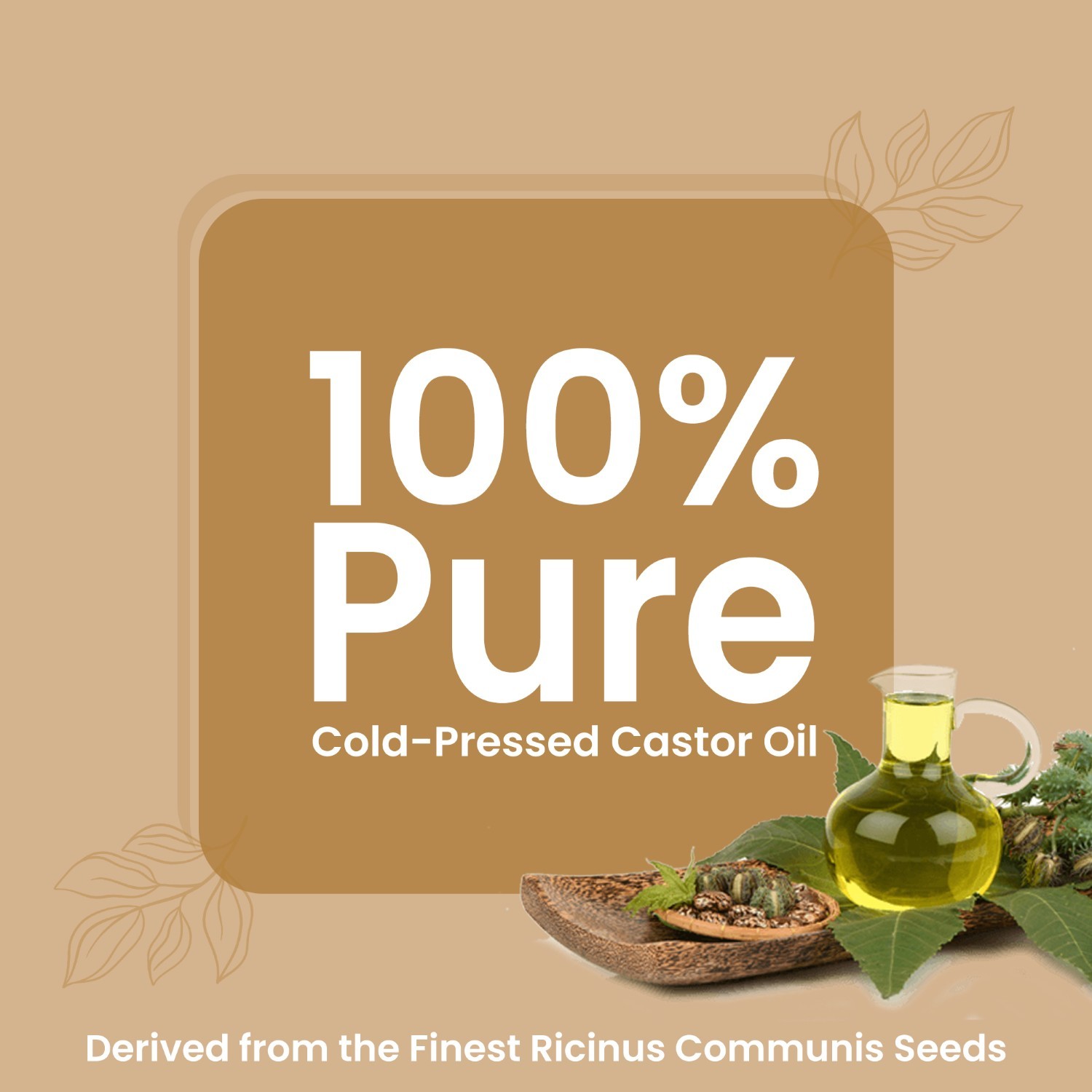 Navyug castor oil hundred percent pure oil