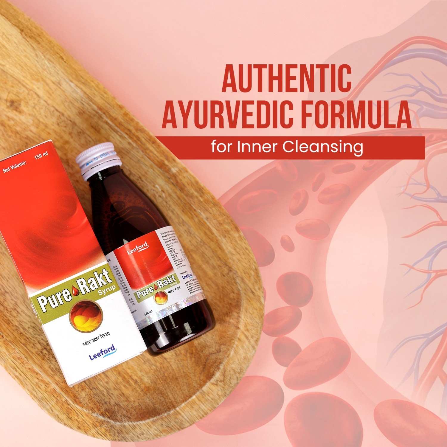 Pure rakt syrup an ayurvedic formula for inner cleansing