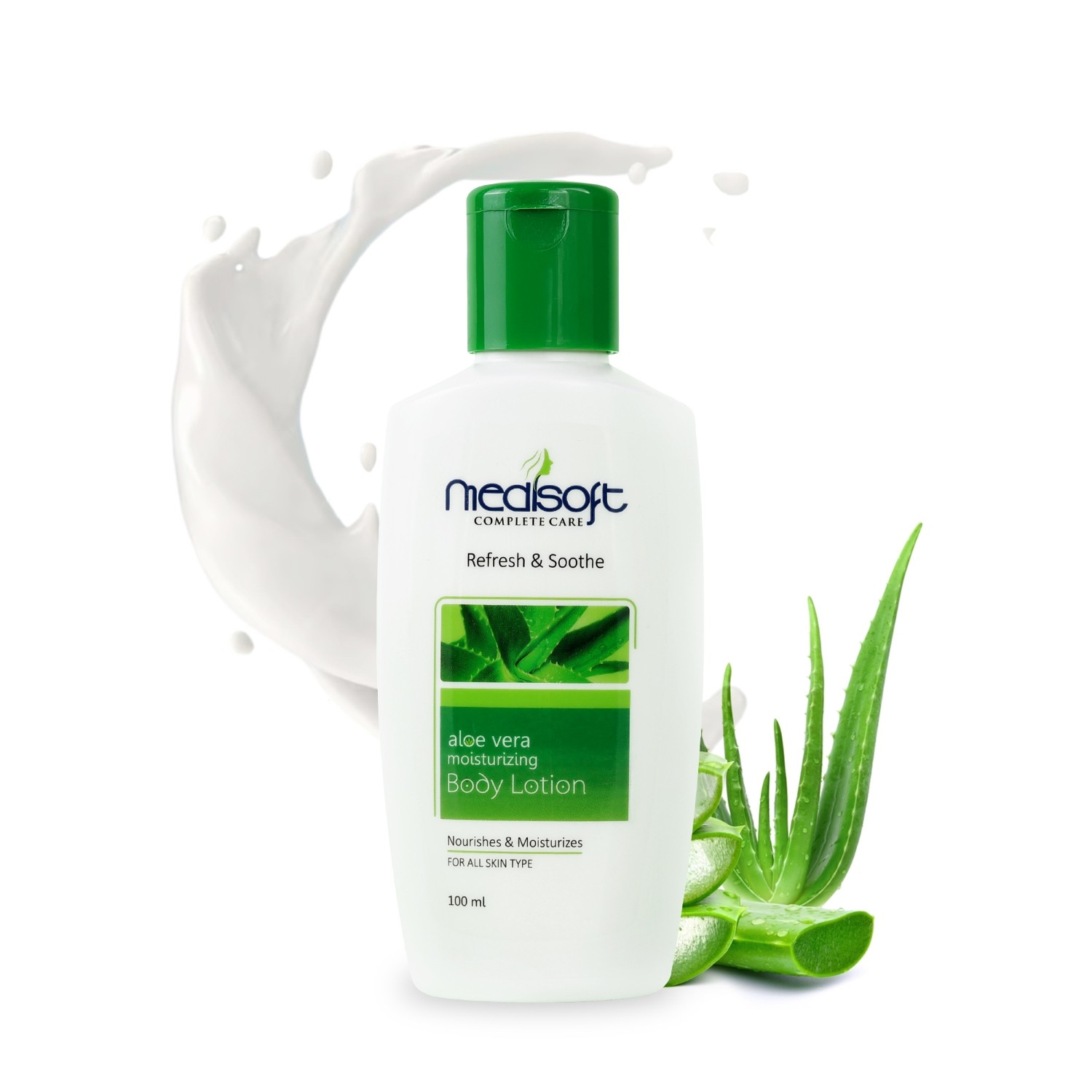 Medisoft aloevera moisturizing lotion