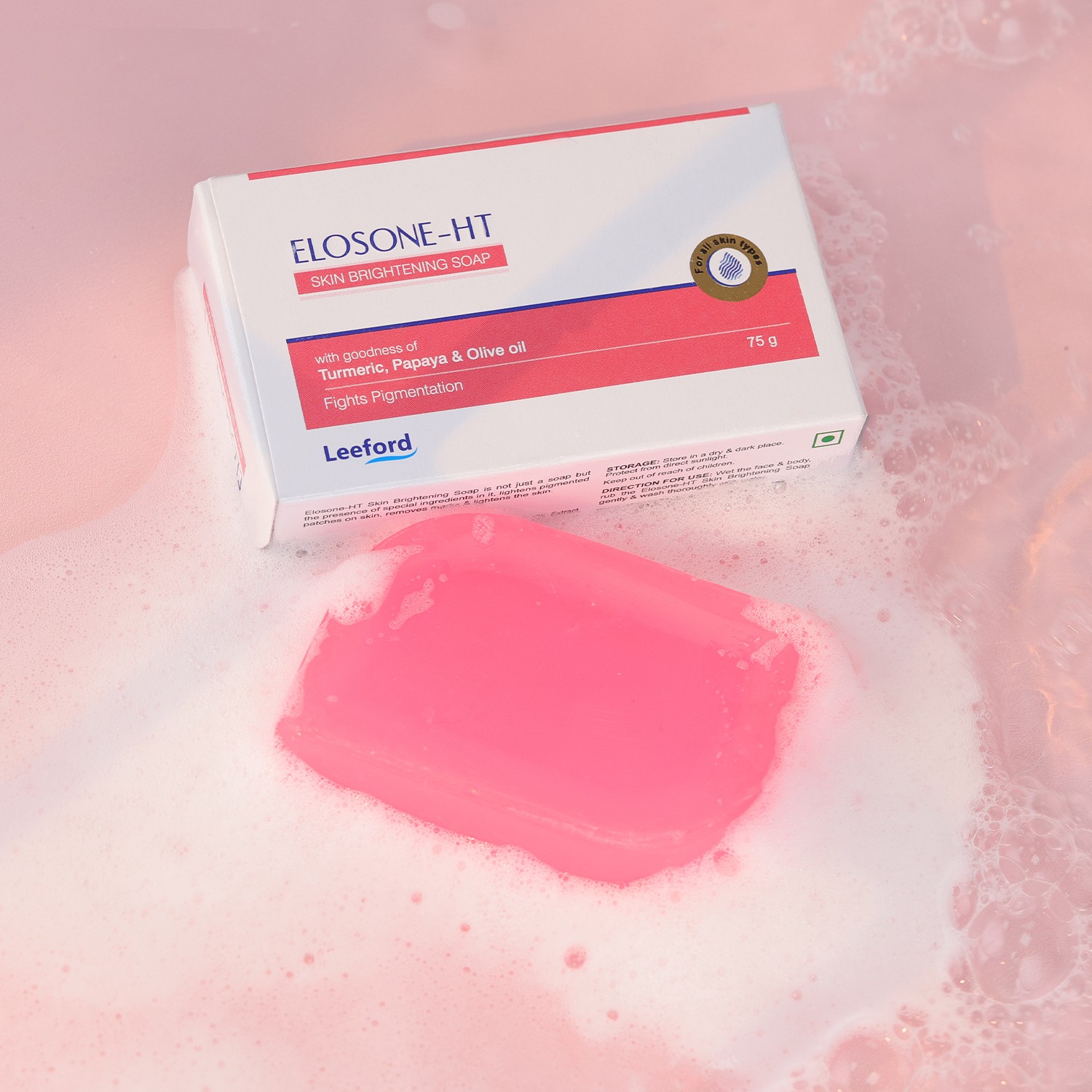 Elosone HT soap packaging