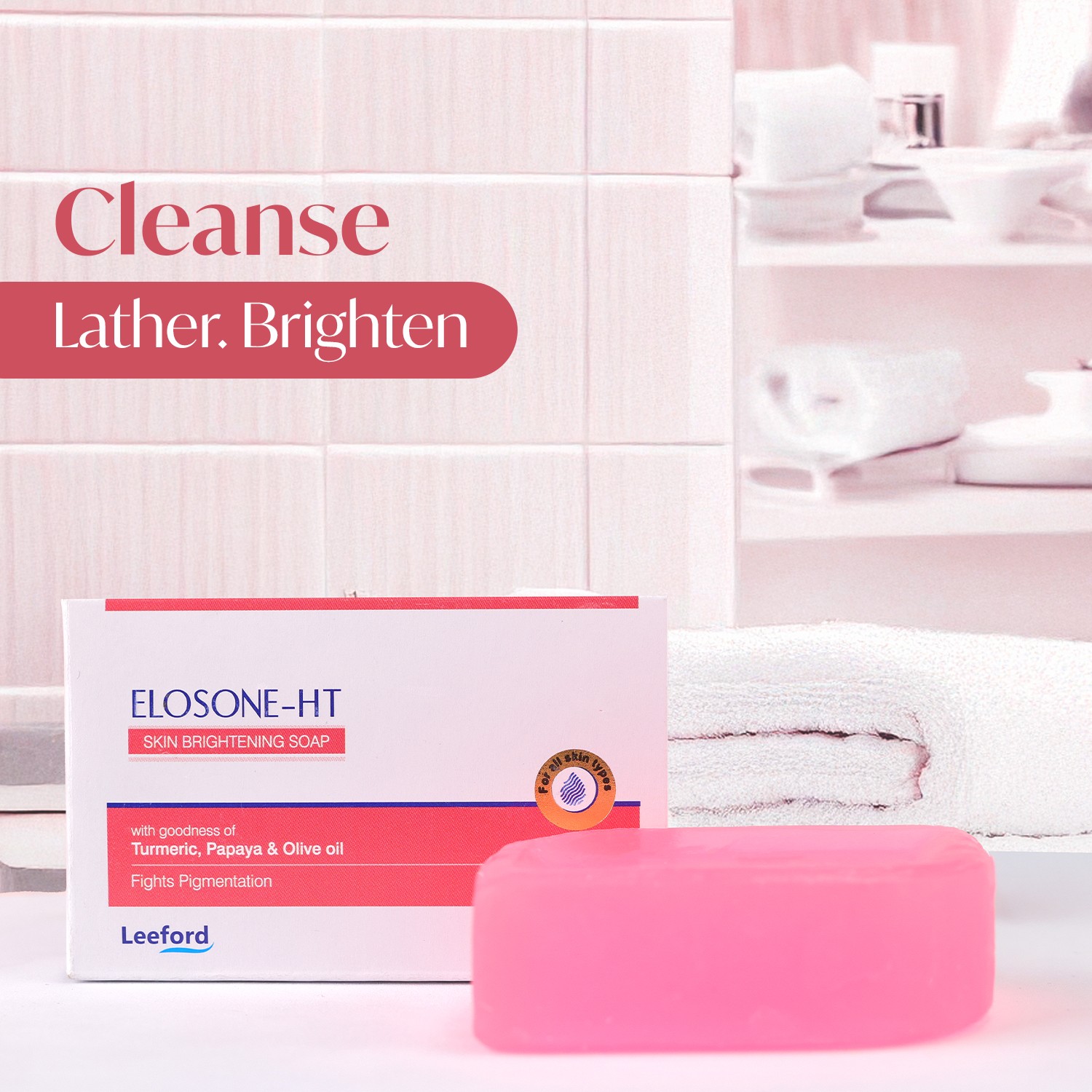 Elosone HT skin brightening soap