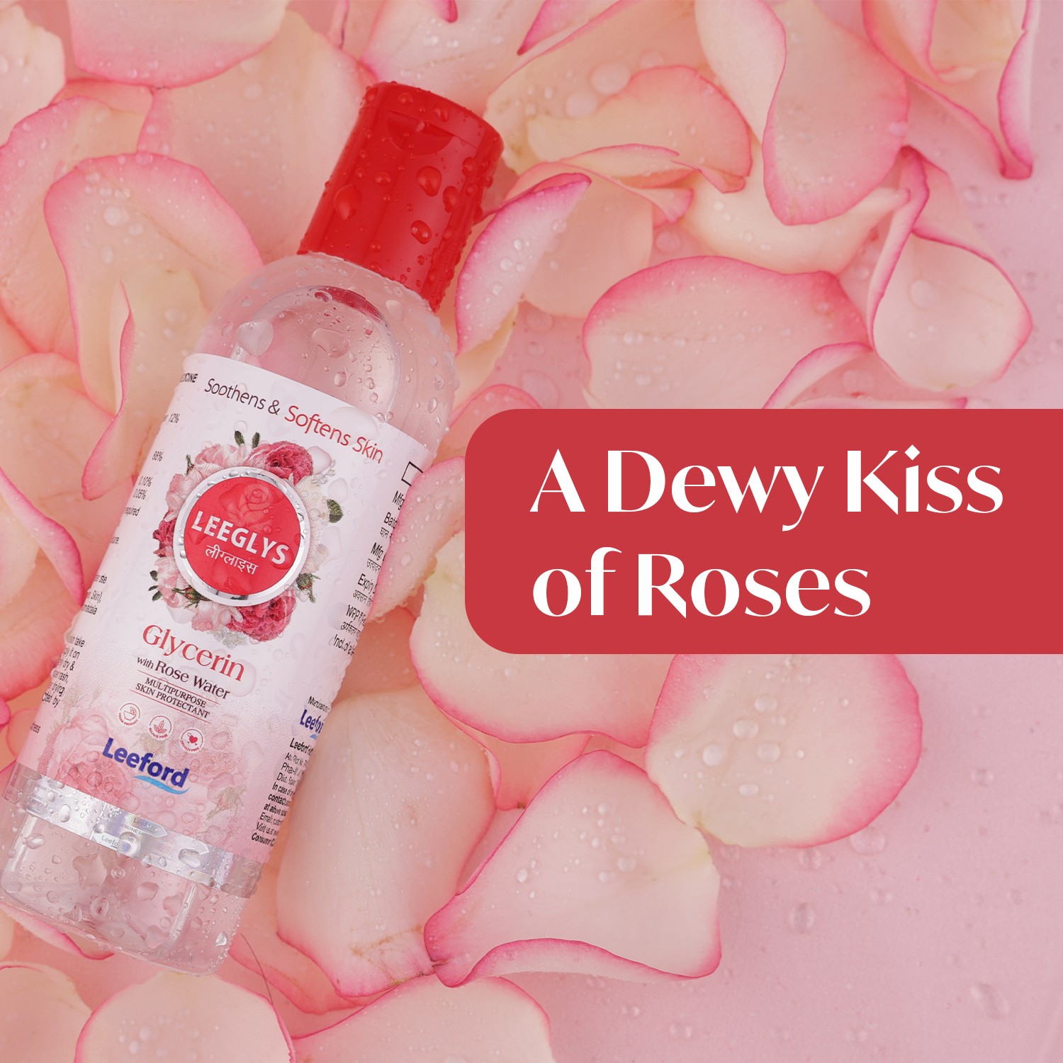 Leeglys glycerin with rose water