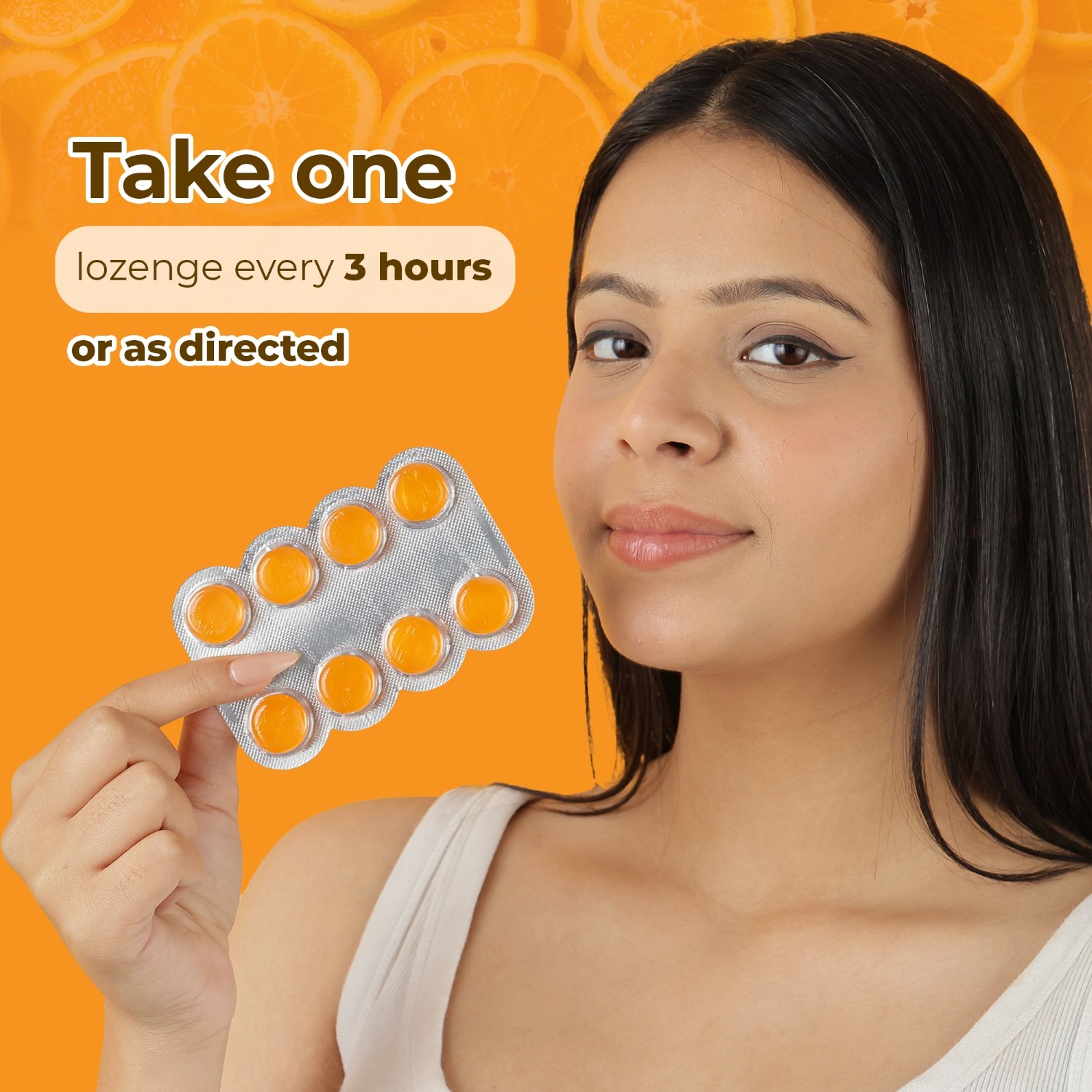 Leekuf Lozenges Orange