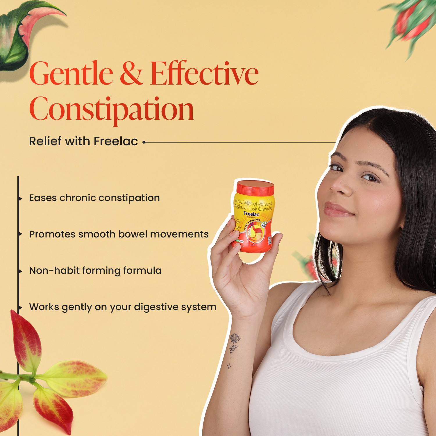 Freelac Granules sugar-free ayurvedic laxative all benefits