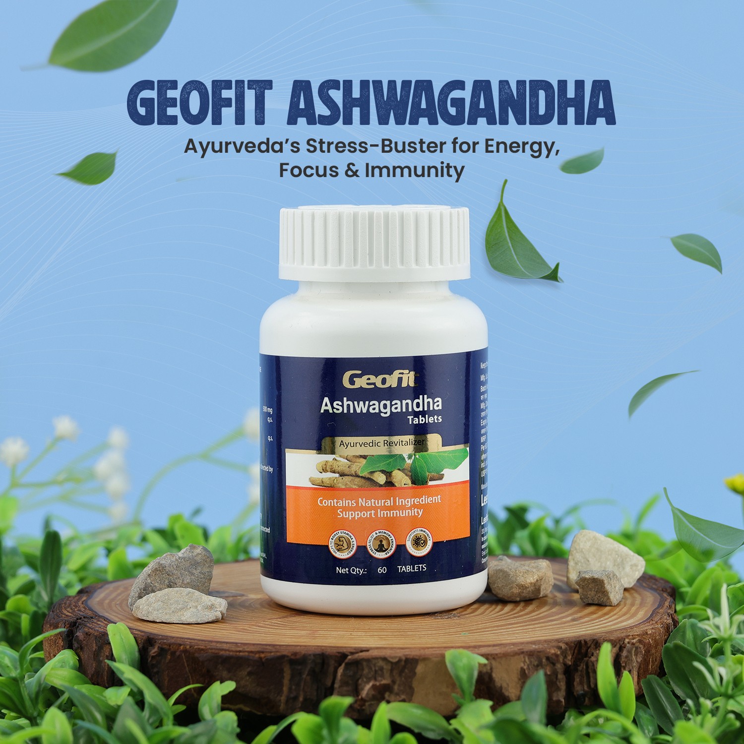 Leeford ashwagandha tablets a stress buster