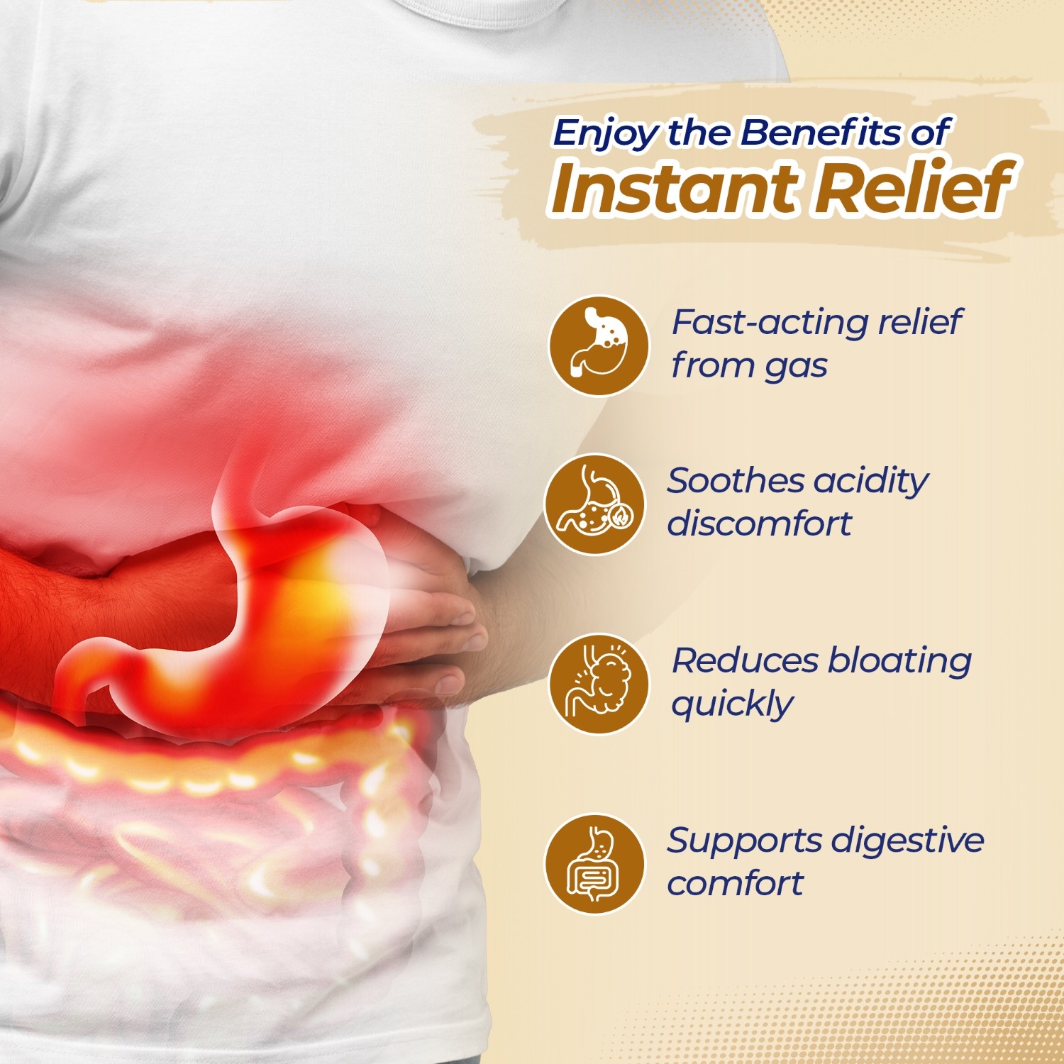 Dynacid ajwain sachet instant relief benefits