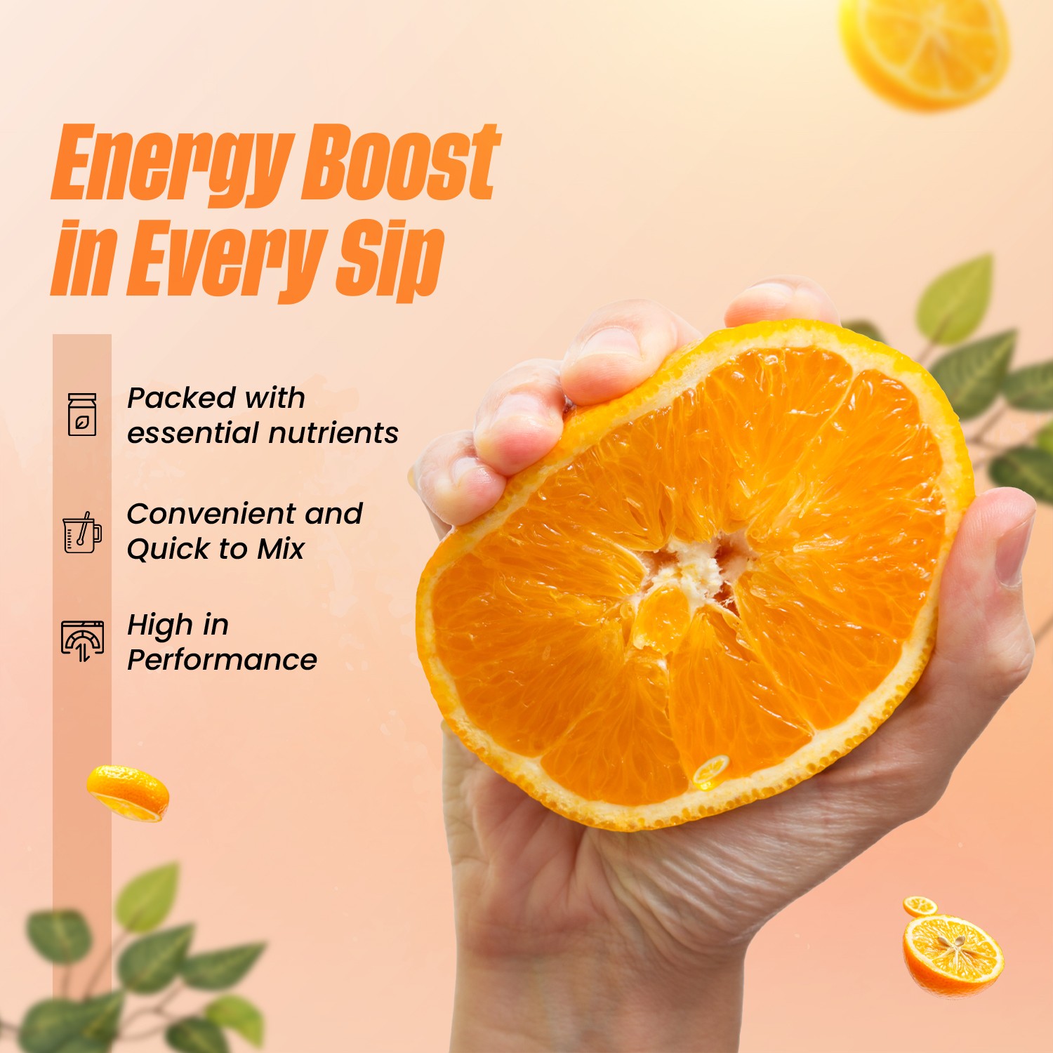 rock on glucose-c orange key features