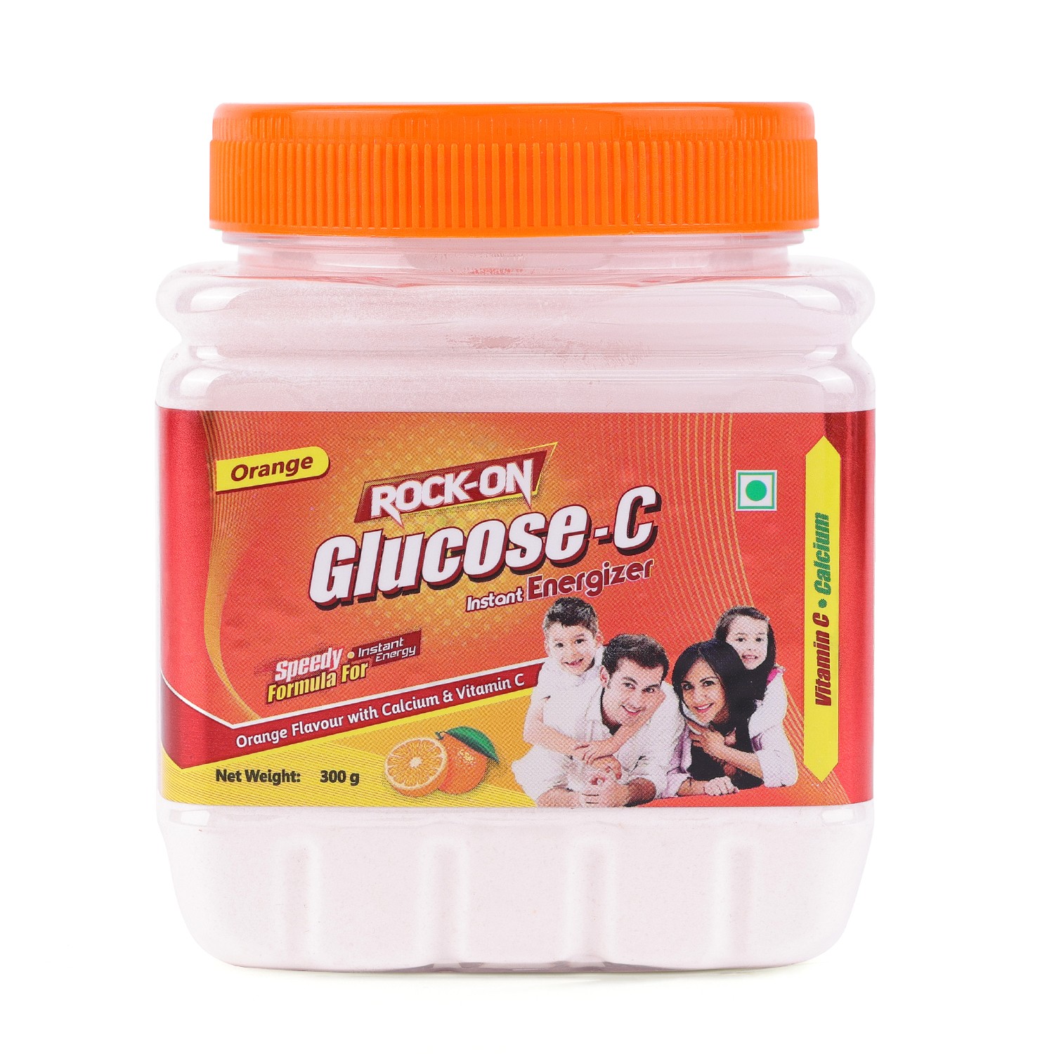 rock on glucose-c orange