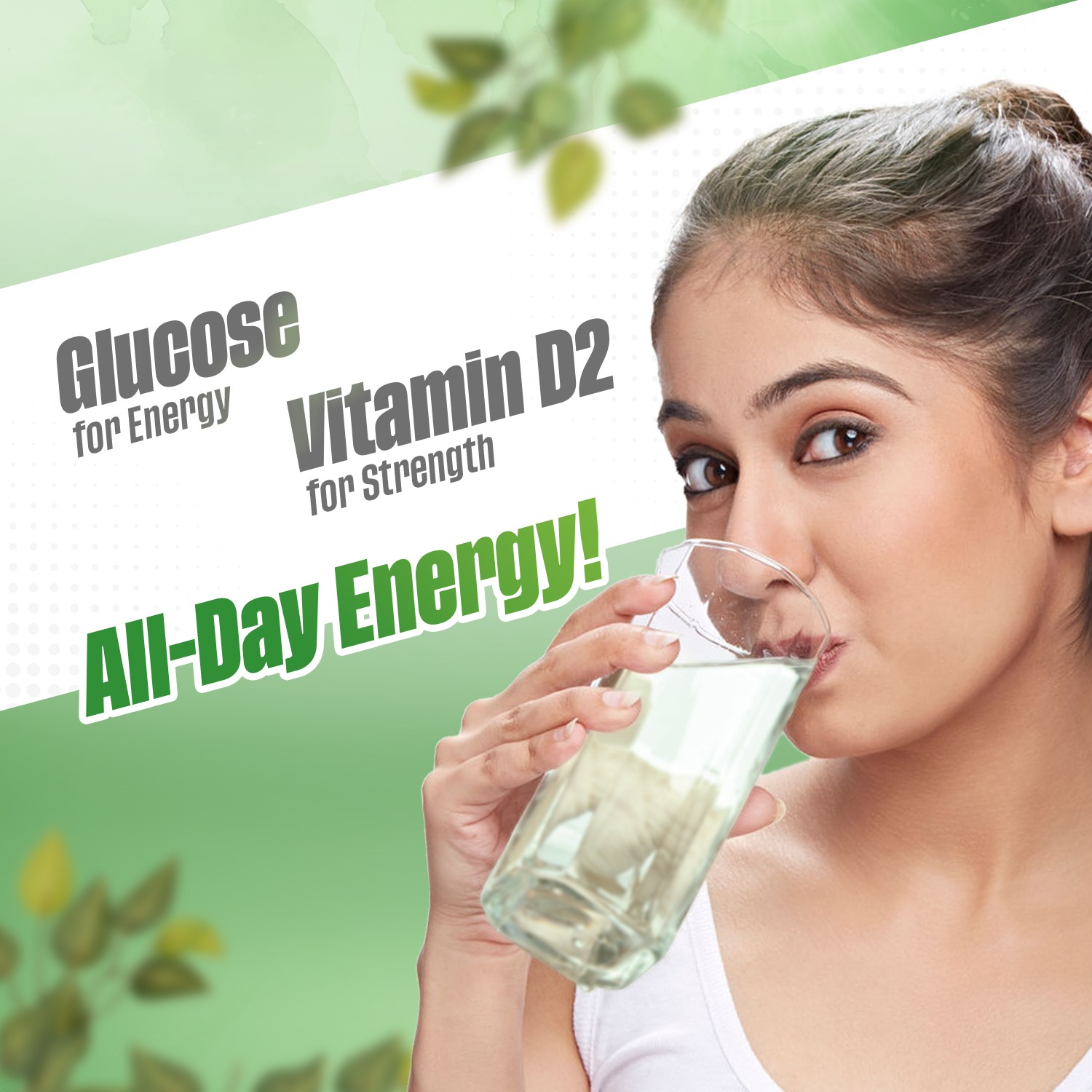 Rock on glucose-d regular for energy