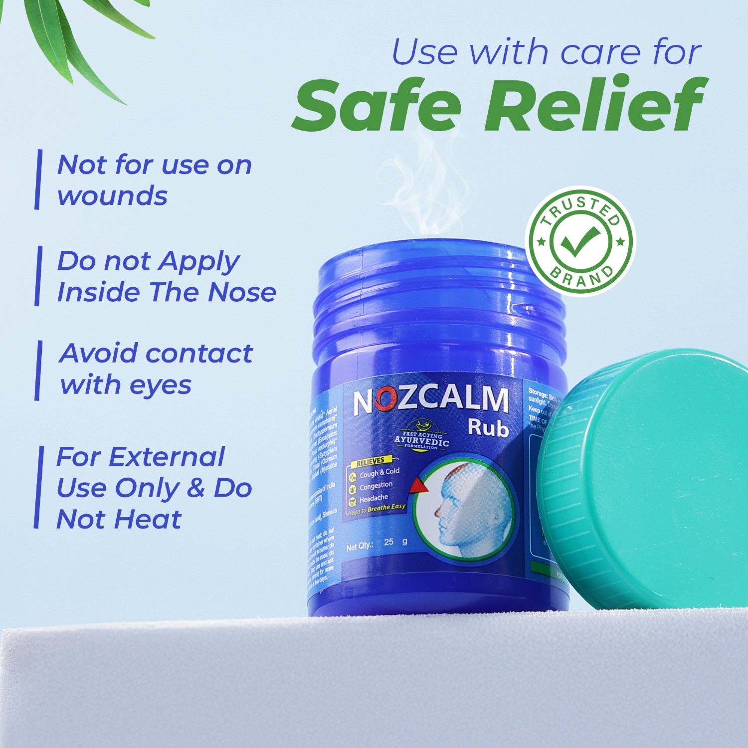 Nozcalm rub use guide