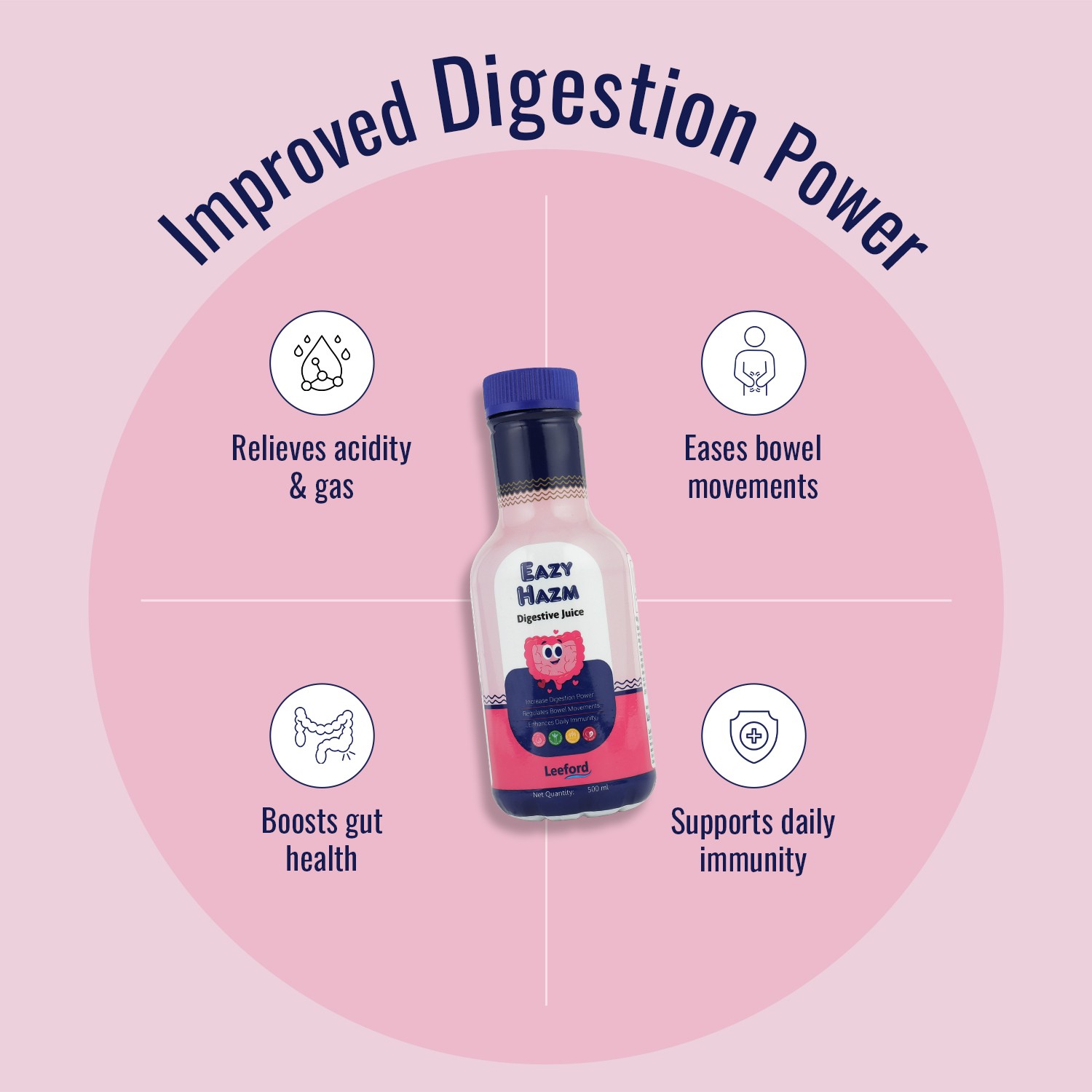 Eazyhazm digestive juice key benefits