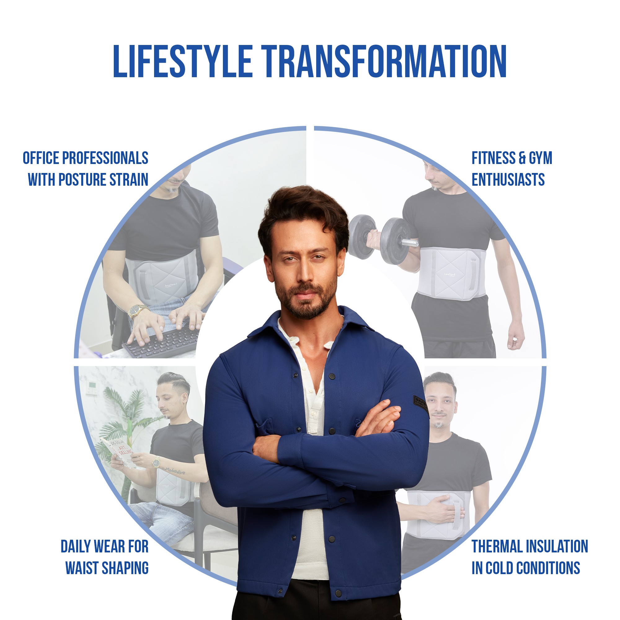 abs wrap belt use for office professional with posture strain fitness n gym ethusiasts