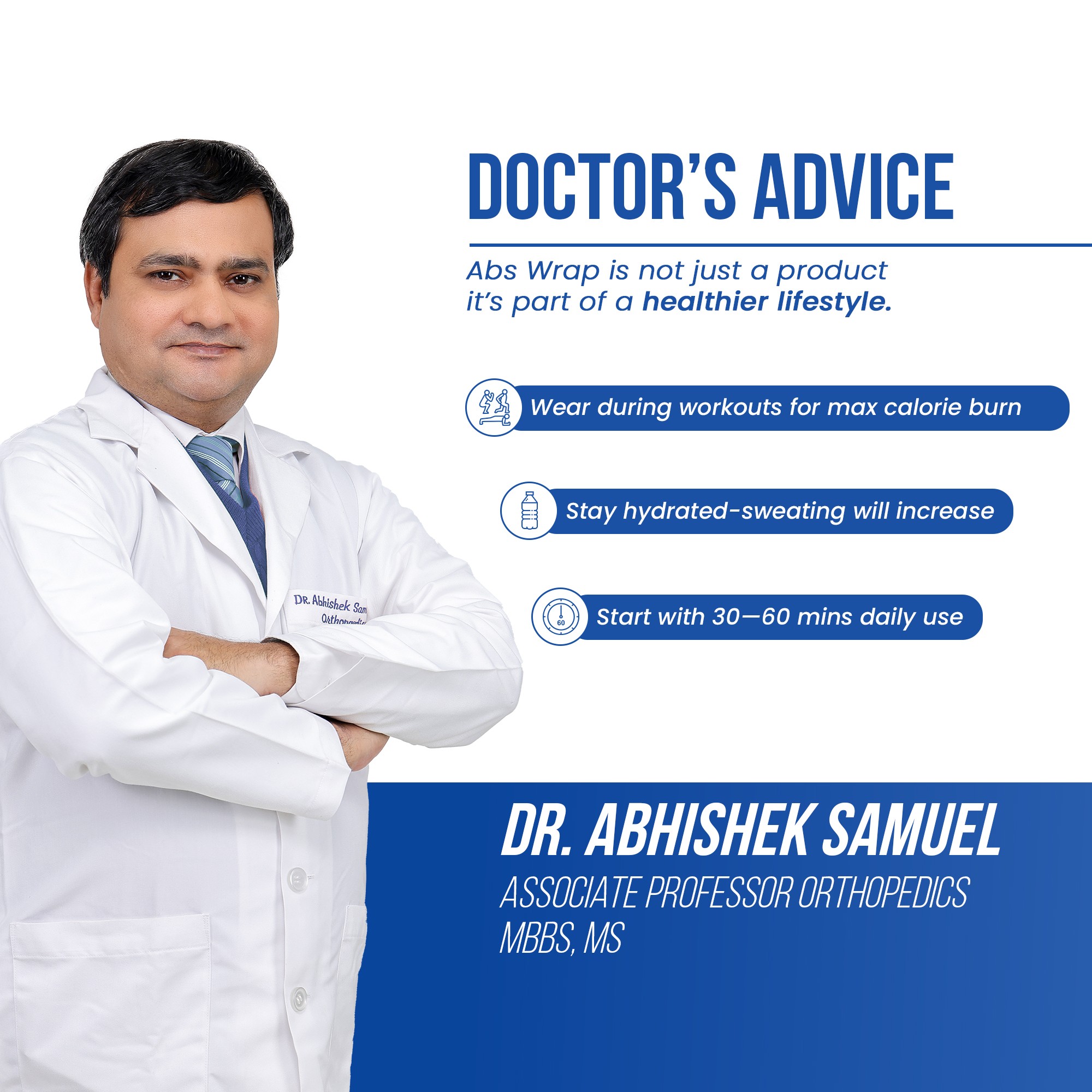 abs wrap belt recommended by orthopedic doctors