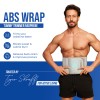 abs wrap belt trims your waistline faster n boost sweat n calorie burn