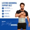 Leeford abdominal belt provides gentle compression reduce pain n strain provides faster recovery